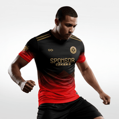 Volcano - Custom Soccer Jersey for Men Sublimation - WS201GYVT3