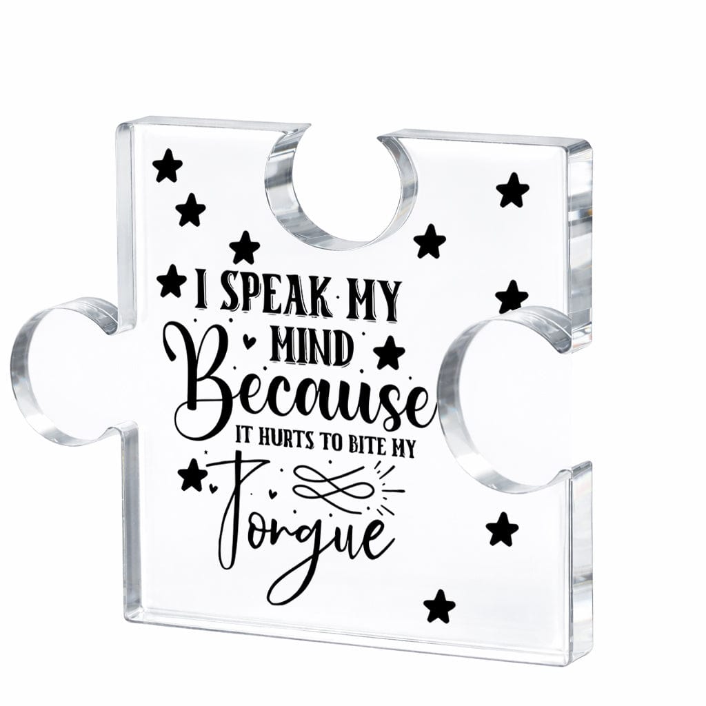100*125*14mm: Custom Jigsaw Puzzle Acrylic Block (Medium) - Team Synergy & Connection Achievement Award