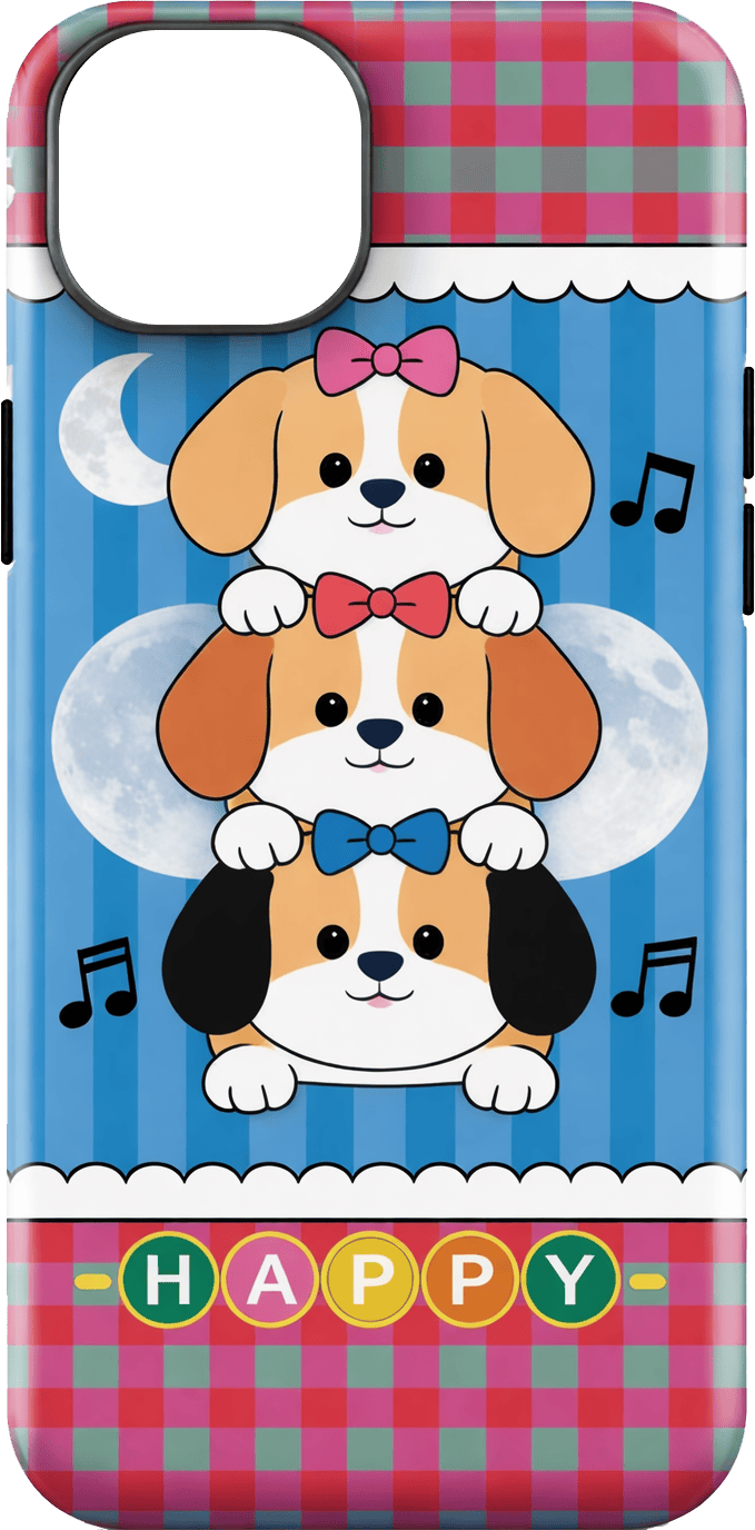 Customizable phone cases - Elegant Frozen Pattern Cover for iPhone 16 Plus