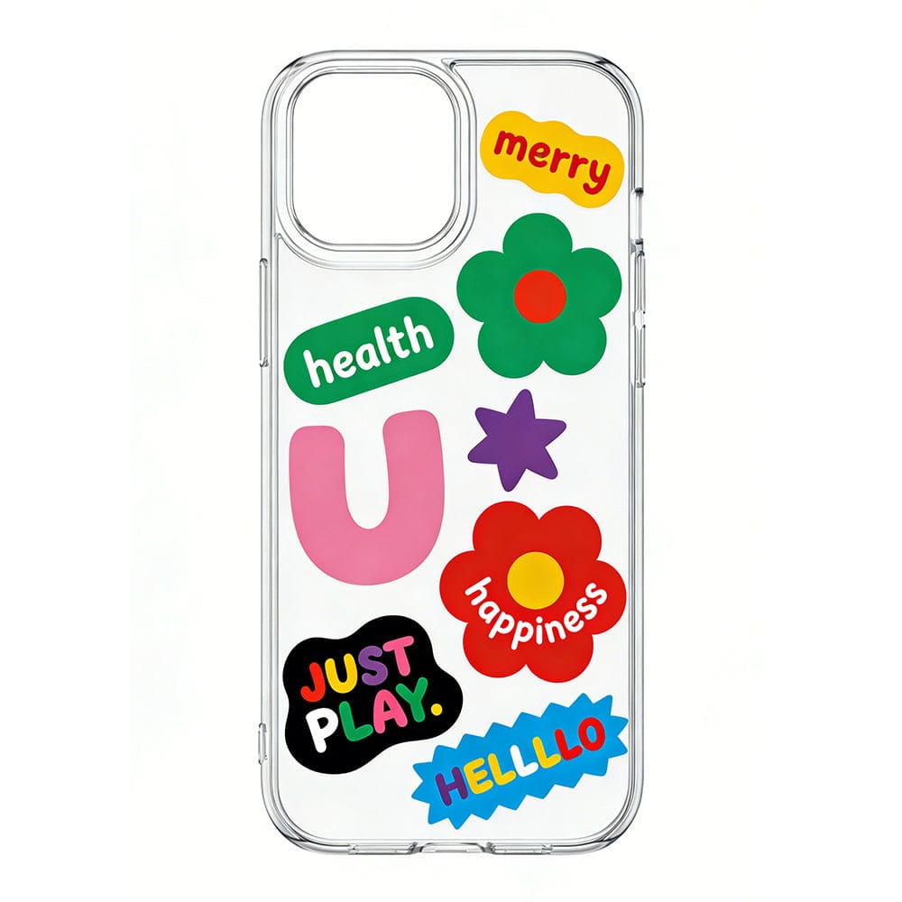 Customizable phone cases - "Happiness & Health" Design for iPhone 16 Pro Max