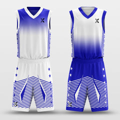Classic58 - Customized Reversible Sublimated Basketball Set