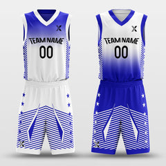 Classic58 - Customized Reversible Sublimated Basketball Set