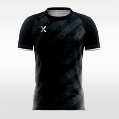 Black Camouflage - Kids Custom Soccer Jerseys Design Diagonals
