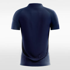 Cool Gradient - Custom Kids Soccer Jerseys Navy Blue Design