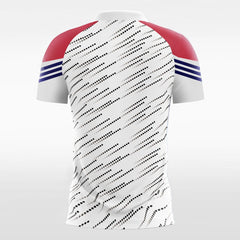 Fashion Polka Dot - Custom Kids Soccer Jerseys White Design