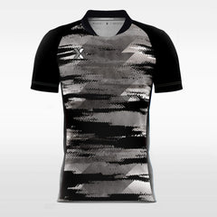 Grey Mosaic - Custom Kids Soccer Jerseys Camouflage Design