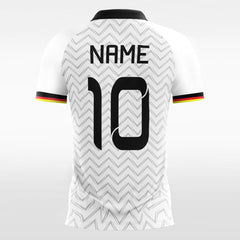 Retro White - Custom Kids Soccer Jerseys Design Chevron