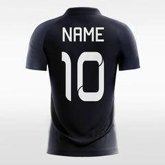 Vintage Fox - Custom Kids Soccer Jerseys Navy Blue Design