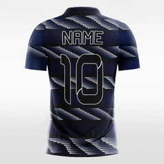 Vintage Speed - Custom Kids Soccer Jerseys Blue Design
