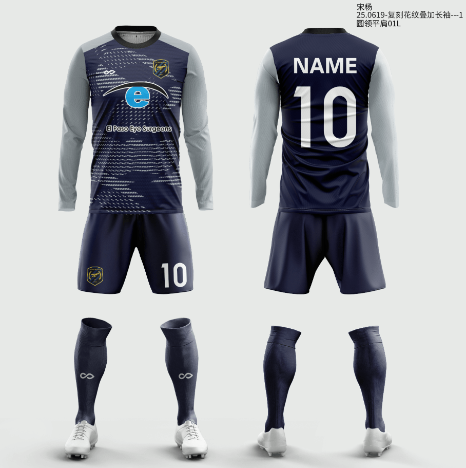 Andrew Martinez-Men's custom soccer  Jersey