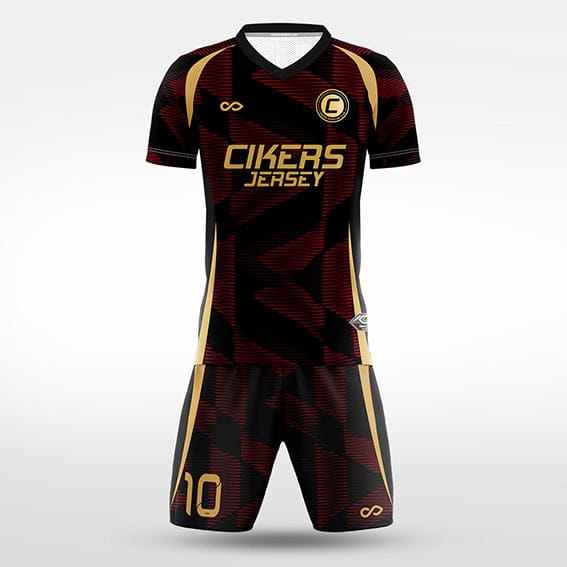 XTeamwear Soccer Uniforms black / S shadow - Custom Soccer Jerseys Kit Sublimated for Team - WS204GCAY3