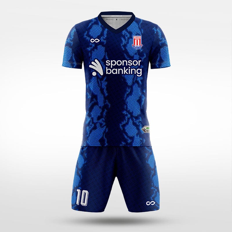 XTeamwear Soccer Uniforms blue / S Night Stalker - Custom Soccer Jerseys Kit Sublimated for Team - WS204GYUM3