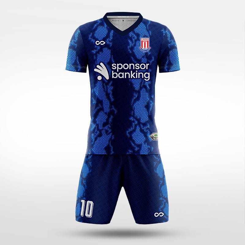 XTeamwear Soccer Uniforms blue / S Nightcrawler - Custom Soccer Jerseys Kit Sublimated for Team - WS204GYUM3