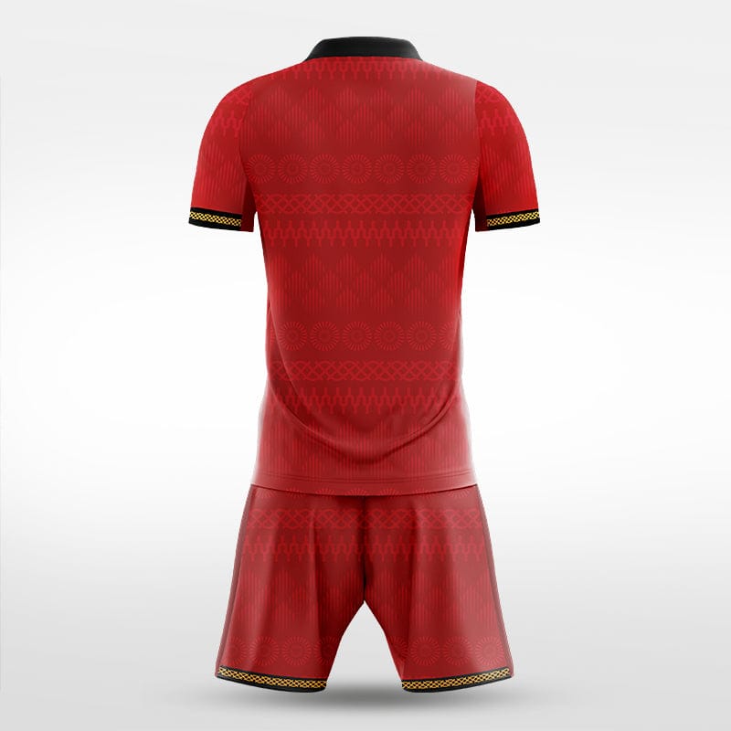 XTeamwear Soccer Uniforms Crimson Halberd - Custom Soccer Jerseys Kit Sublimated for Team - WS204GCCJ3