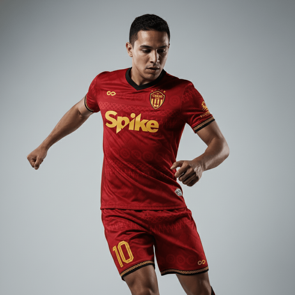 XTeamwear Soccer Uniforms Crimson Halberd - Custom Soccer Jerseys Kit Sublimated for Team - WS204GCCJ3