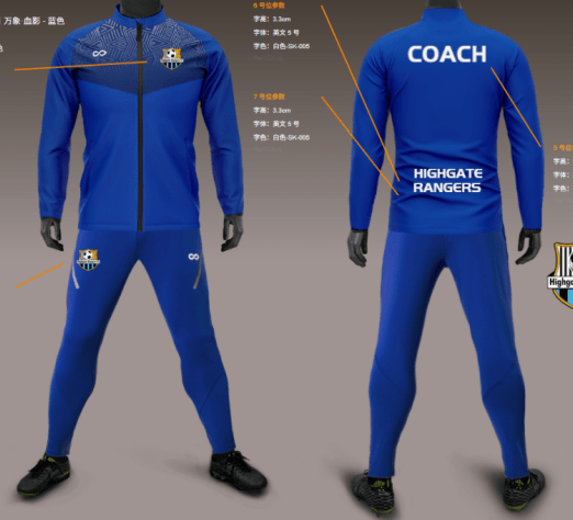 Junior Ogunyemi -Customized Men's Sublimated 1/4 Zip Jacket