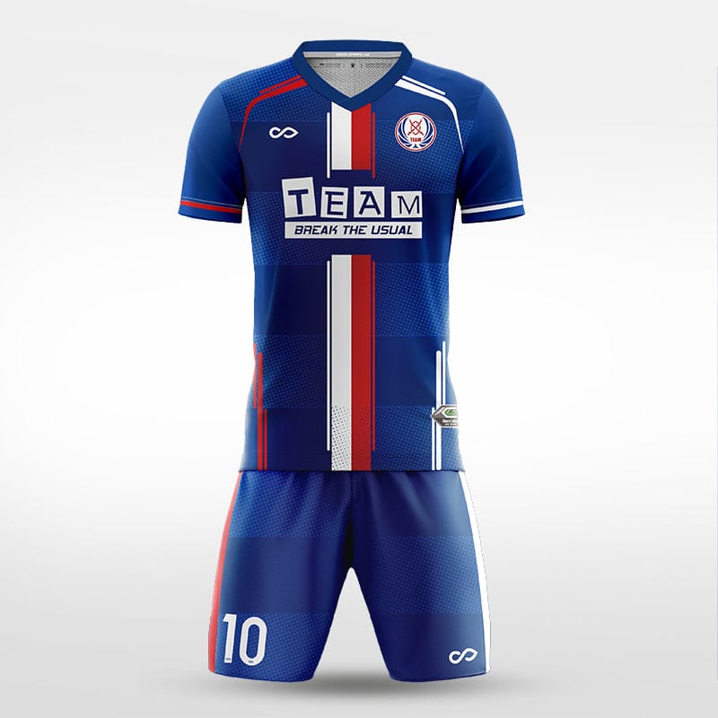 XTeamwear Soccer Uniforms dark blue / S Skyward - Custom Soccer Jerseys Kit Sublimated for Team -WS204GCTT3