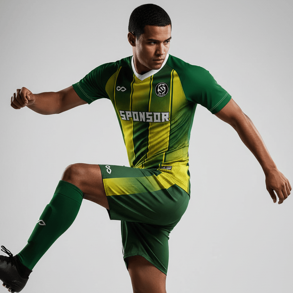 Emblem - Custom Soccer Jerseys Kit Sublimated for Team - WS204GCWY3