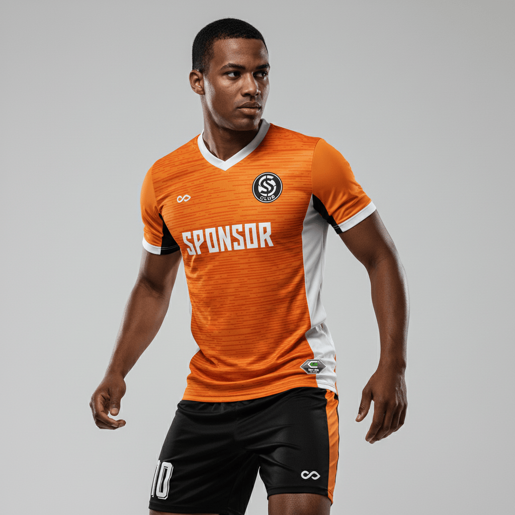Flashing Line - Custom Soccer Jerseys Kit Sublimated for Team - WS204GCSSX3