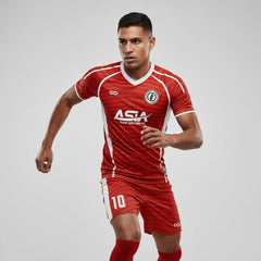 XTeamwear Soccer Uniforms Horizontal Ripple - Custom Soccer Jerseys Kit Sublimated for Team - WS204GCHY3