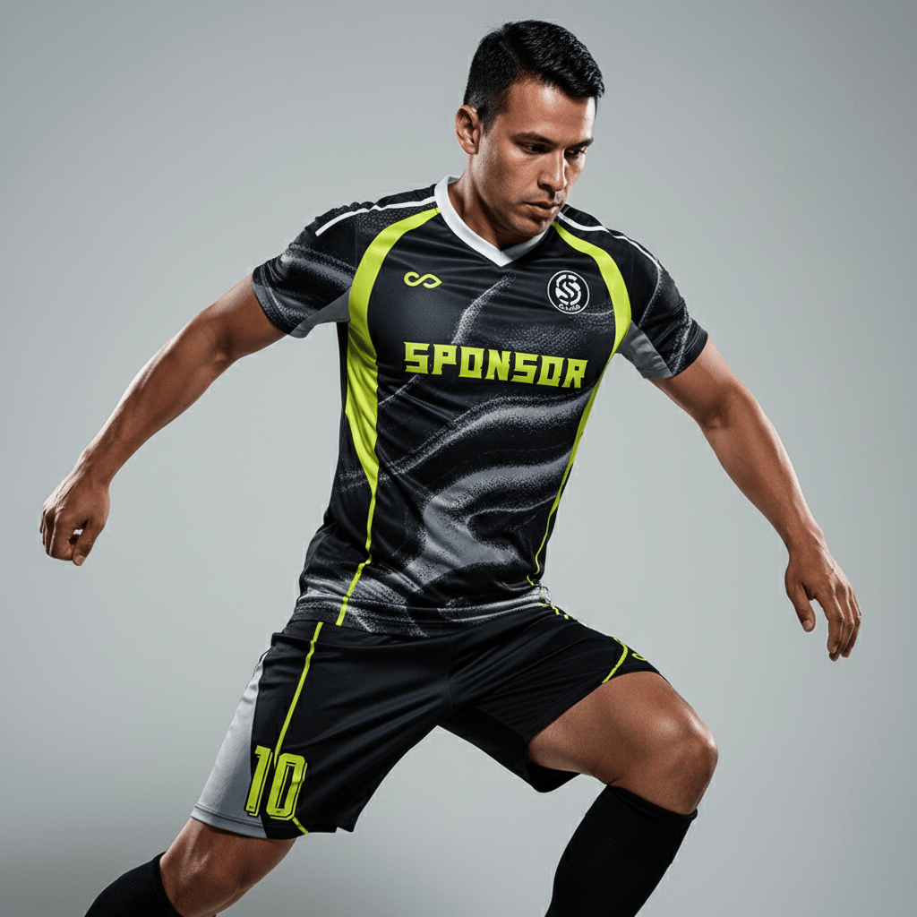 Colorful Frontline - Custom Soccer Jerseys Kit Sublimated for Team - WS204GCHCFX3