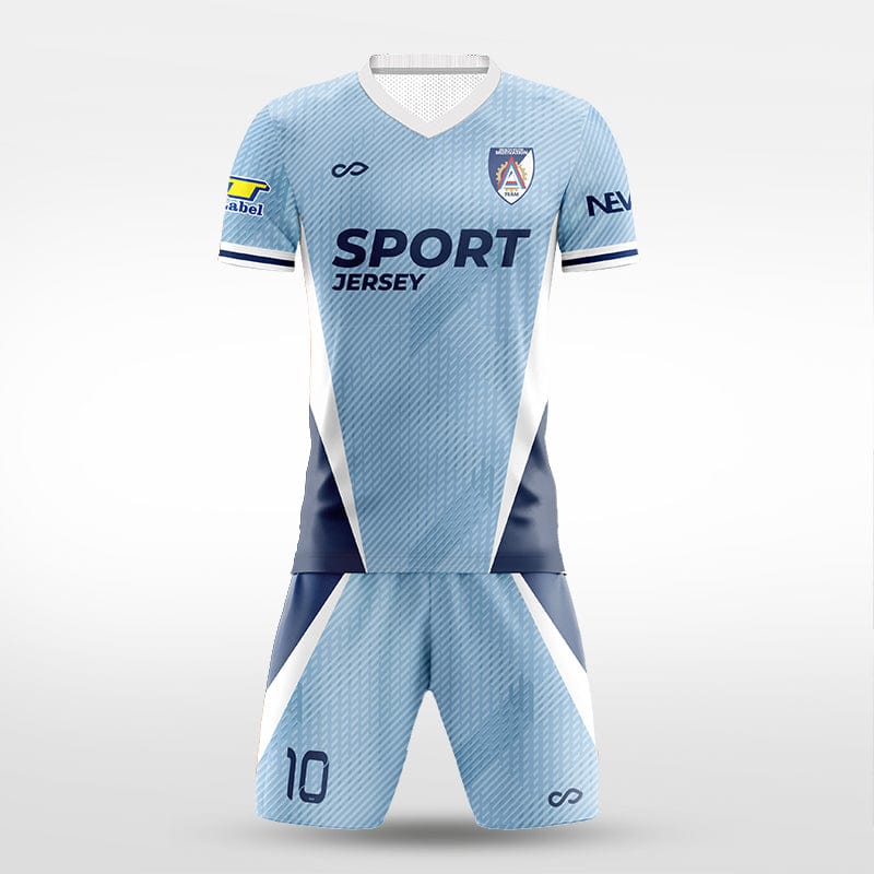 XTeamwear Soccer Uniforms light blue / S Radiant Armor - Custom Soccer Jerseys Kit Sublimated for Team - WS204GCMGZJ3