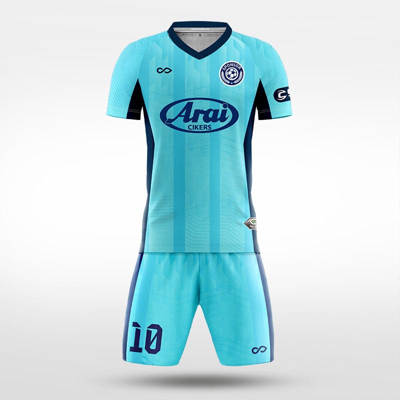 XTeamwear Soccer Uniforms mint green / S Split Jade - Custom Soccer Jerseys Kit Sublimated for Team - WS204GCLC3