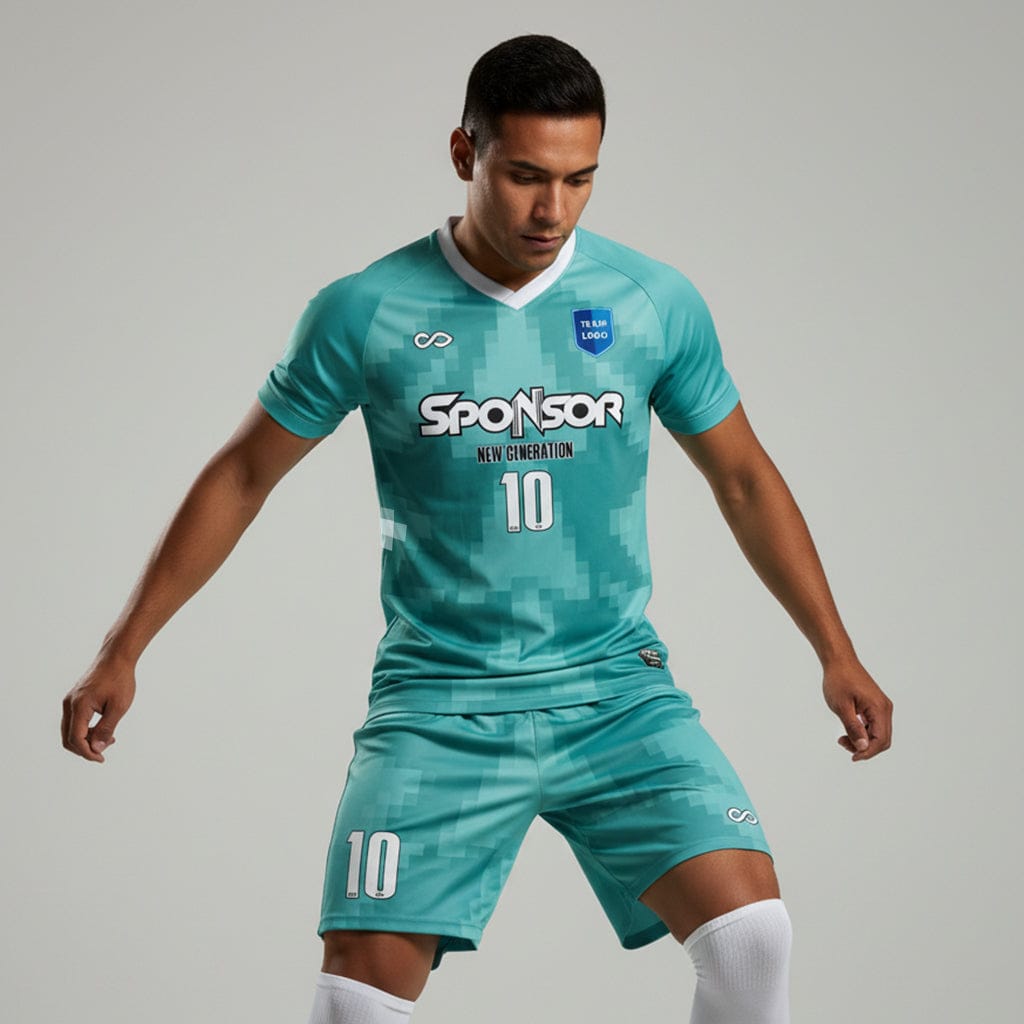 XTeamwear Soccer Uniforms Mosaic - Custom Soccer Jerseys Kit Sublimated for Team - WS204GCMSK3