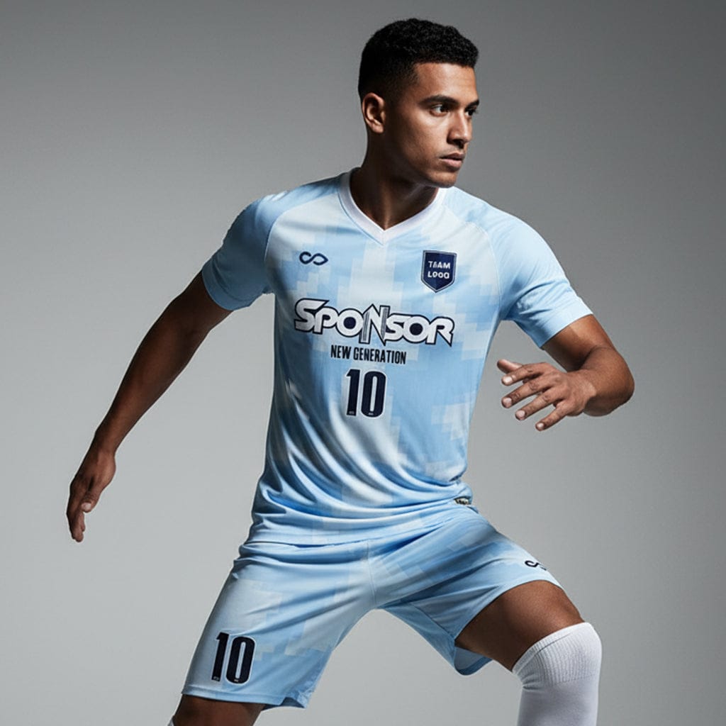 XTeamwear Soccer Uniforms Mosaic - Custom Soccer Jerseys Kit Sublimated for Team - WS204GCMSK3