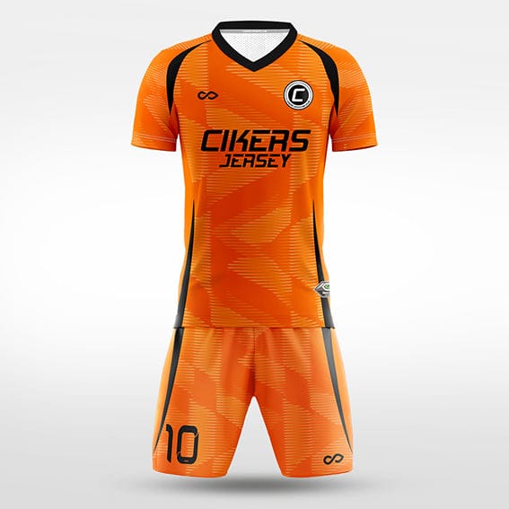 XTeamwear Soccer Uniforms orange / S shadow - Custom Soccer Jerseys Kit Sublimated for Team - WS204GCAY3