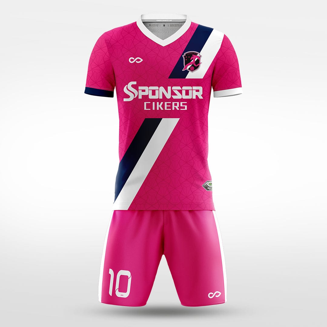 XTeamwear Soccer Uniforms pink / S Shadow Blade- Custom Soccer Jerseys Kit Sublimated for Team - WS201GYNJ3