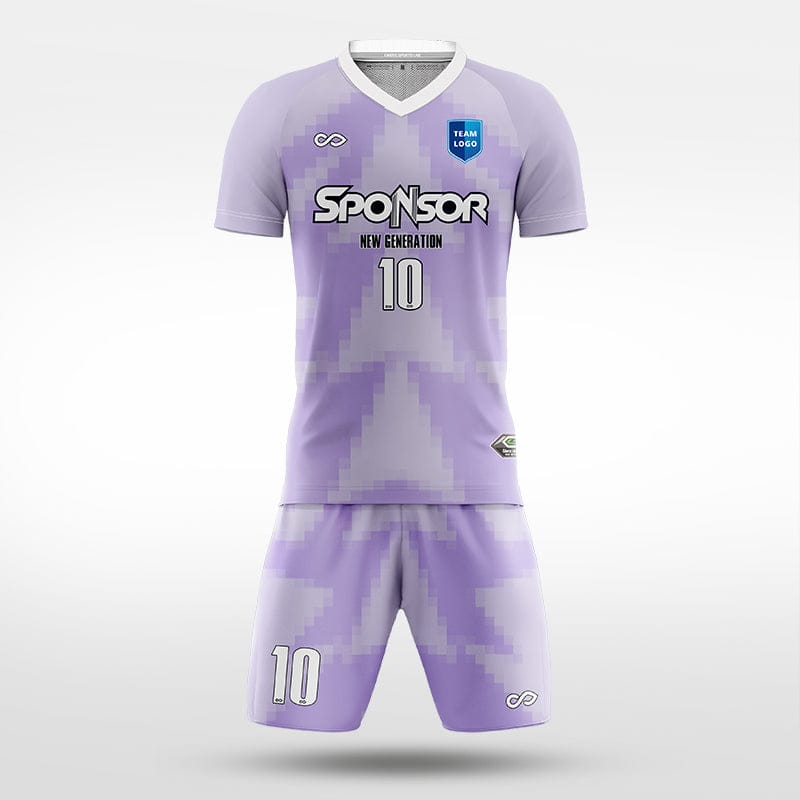 XTeamwear Soccer Uniforms purple / S Mosaic - Custom Soccer Jerseys Kit Sublimated for Team - WS204GCMSK3