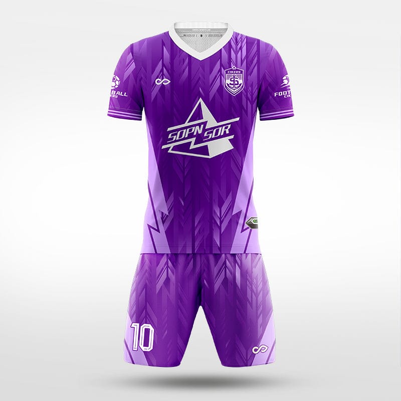 XTeamwear Soccer Uniforms purple / S Wheatfield - Custom Soccer Jerseys Kit Sublimated for Team - WS204GCYM3