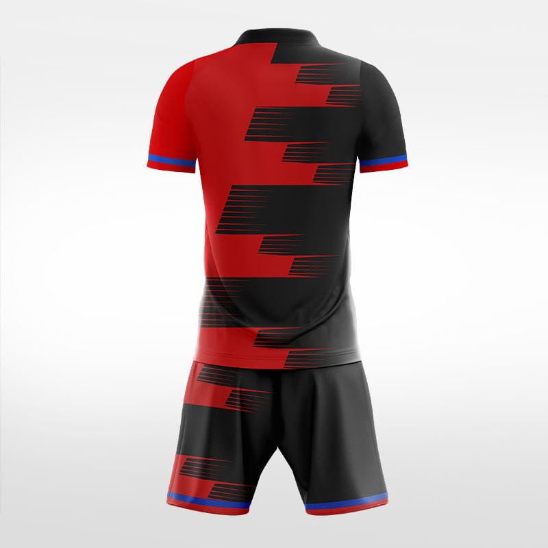 XTeamwear Soccer Uniforms Race Track - Custom Soccer Jerseys Kit Sublimated for Team - WS204GCSD3