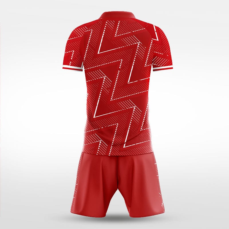 XTeamwear Soccer Uniforms Raging Bolt - Custom Soccer Jerseys Kit Sublimated for Team - WS204GCKB3