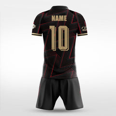 XTeamwear Soccer Uniforms Raging Bolt - Custom Soccer Jerseys Kit Sublimated for Team - WS204GCKB3