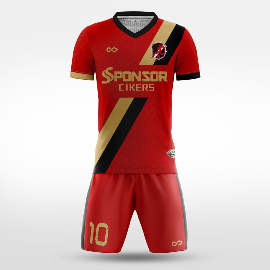 XTeamwear Soccer Uniforms Shadow Blade- Custom Soccer Jerseys Kit Sublimated for Team - WS201GYNJ3