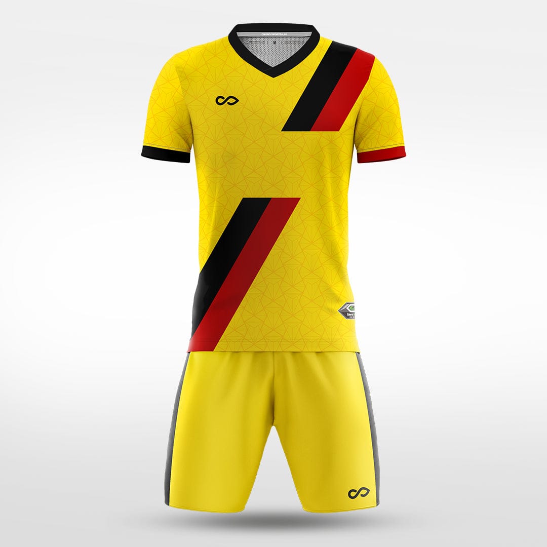 XTeamwear Soccer Uniforms Shadow Blade- Custom Soccer Jerseys Kit Sublimated for Team - WS201GYNJ3