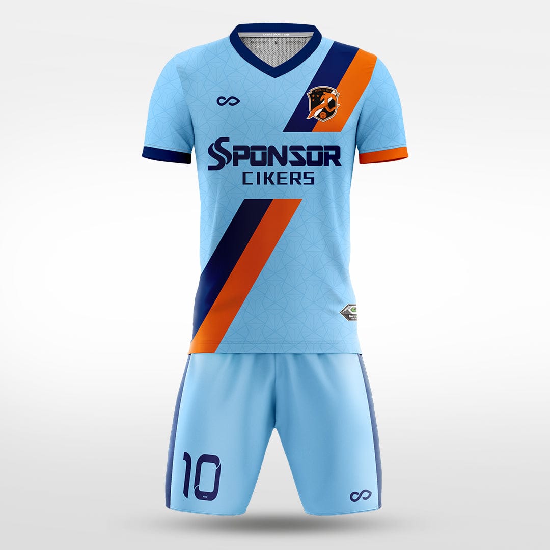 XTeamwear Soccer Uniforms Shadow Blade- Custom Soccer Jerseys Kit Sublimated for Team - WS201GYNJ3