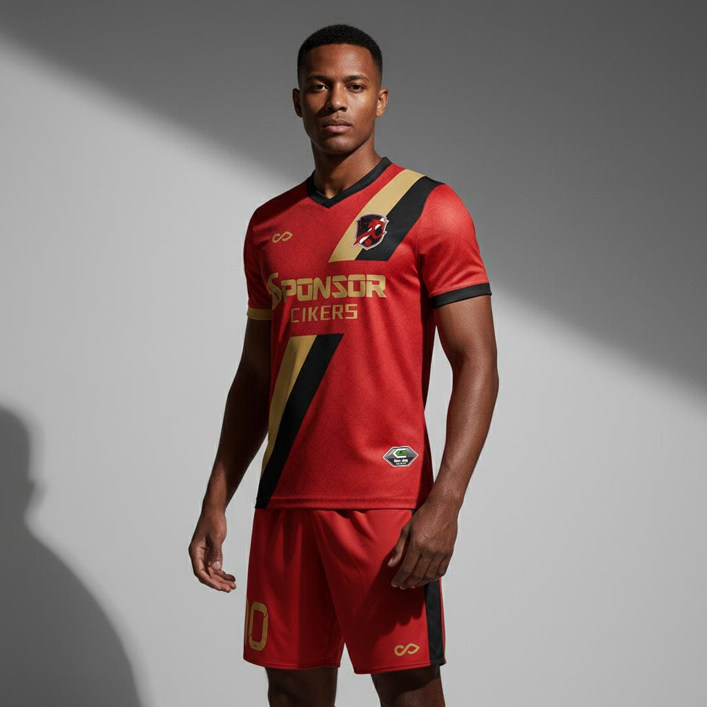 XTeamwear Soccer Uniforms Shadow Blade- Custom Soccer Jerseys Kit Sublimated for Team - WS201GYNJ3