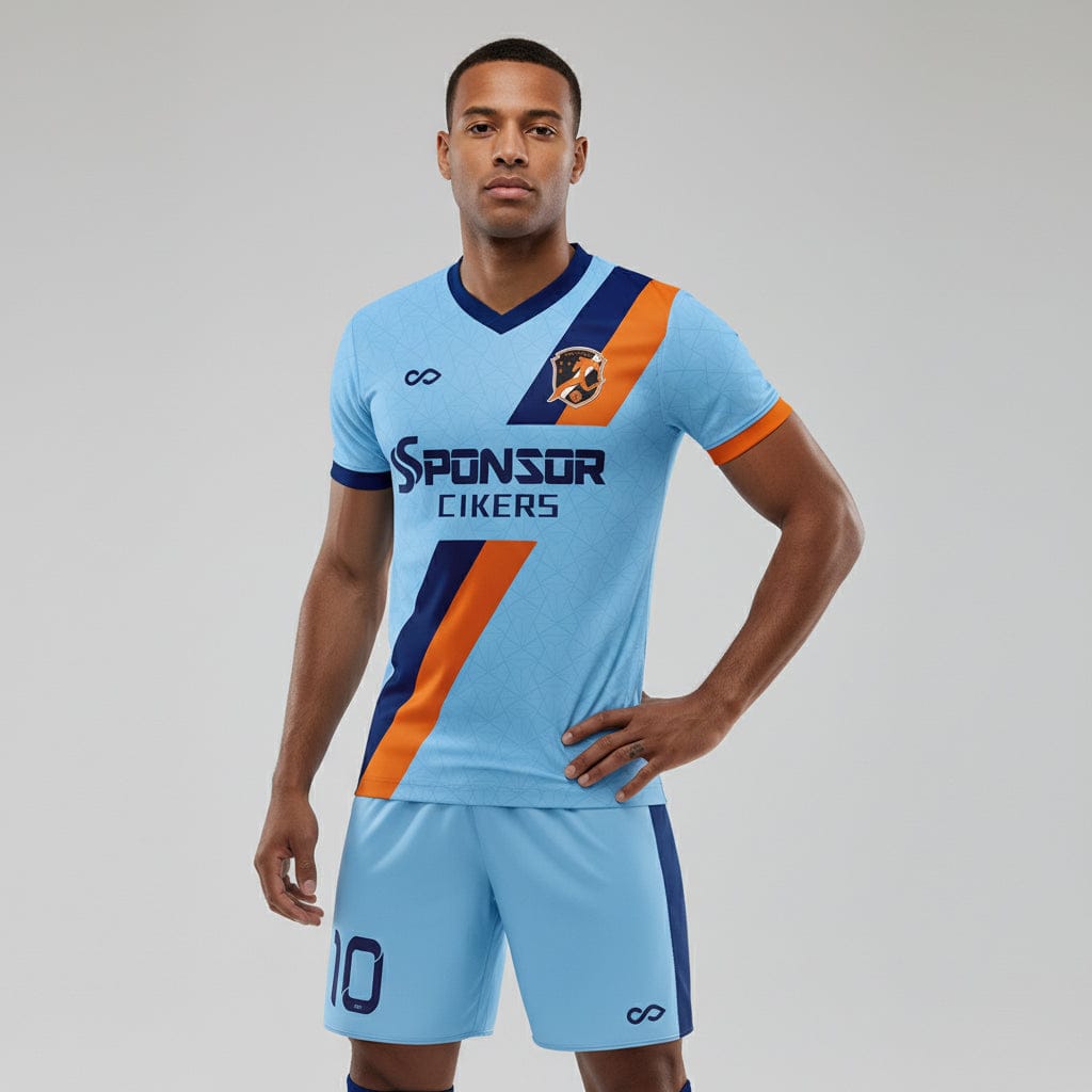 XTeamwear Soccer Uniforms Shadow Blade- Custom Soccer Jerseys Kit Sublimated for Team - WS201GYNJ3
