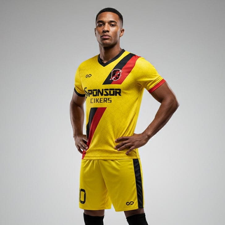 XTeamwear Soccer Uniforms Shadow Blade- Custom Soccer Jerseys Kit Sublimated for Team - WS201GYNJ3