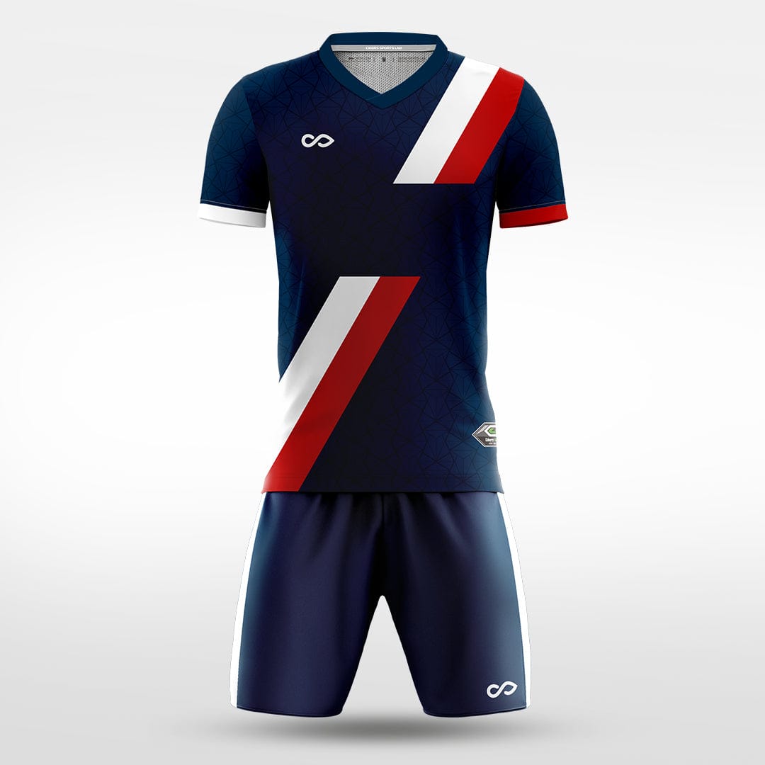 XTeamwear Soccer Uniforms Shadow Blade- Custom Soccer Jerseys Kit Sublimated for Team - WS201GYNJ3