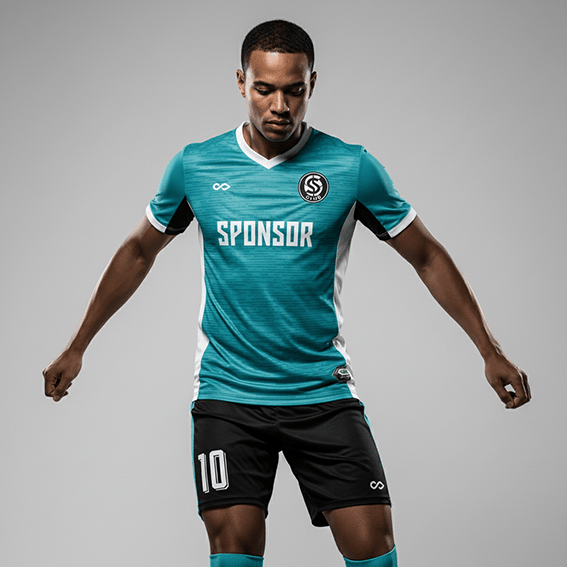 XTeamwear Soccer Uniforms Spark Line - Custom Soccer Jerseys Kit Sublimated for Team - WS204GCSSX3