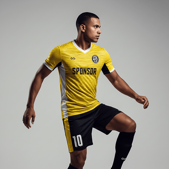 XTeamwear Soccer Uniforms Spark Line - Custom Soccer Jerseys Kit Sublimated for Team - WS204GCSSX3
