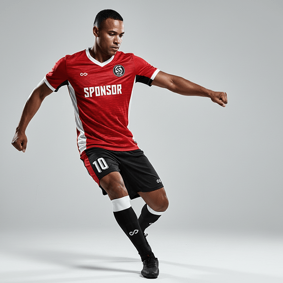 XTeamwear Soccer Uniforms Spark Line - Custom Soccer Jerseys Kit Sublimated for Team - WS204GCSSX3