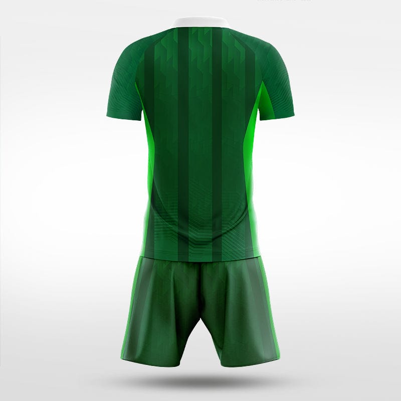 XTeamwear Soccer Uniforms Split Jade - Custom Soccer Jerseys Kit Sublimated for Team - WS204GCLC3