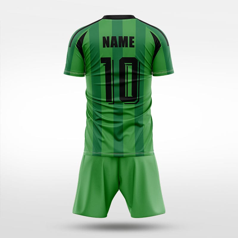 XTeamwear Soccer Uniforms Vertical Ridge - Custom Soccer Jerseys Kit Sublimated for Team - WS204GCZL3
