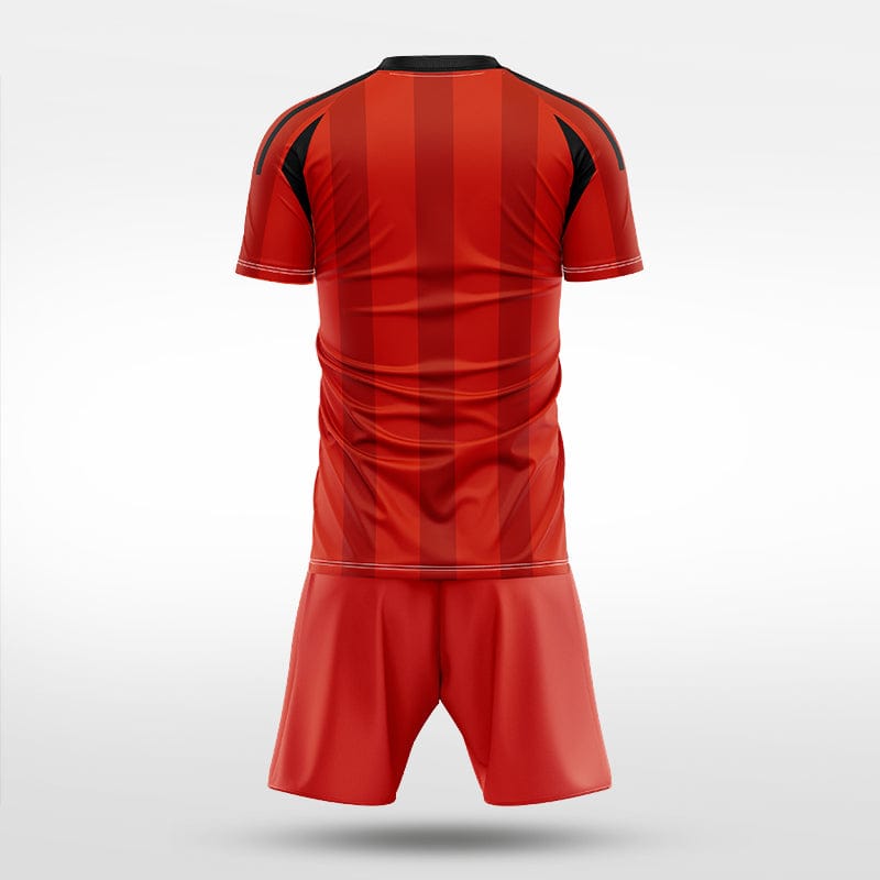 XTeamwear Soccer Uniforms Vertical Ridge - Custom Soccer Jerseys Kit Sublimated for Team - WS204GCZL3