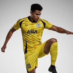 XTeamwear Soccer Uniforms Vertical Ridge - Custom Soccer Jerseys Kit Sublimated for Team - WS204GCZL3